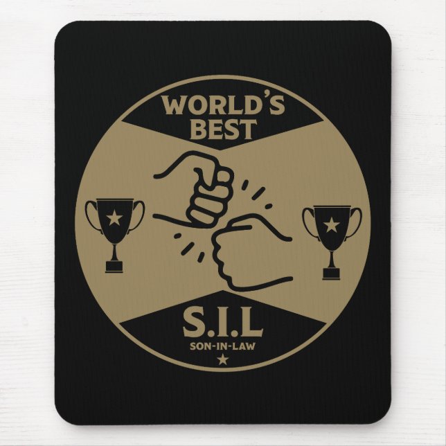 World's Best Son-In-Law Mouse Pad (Front)