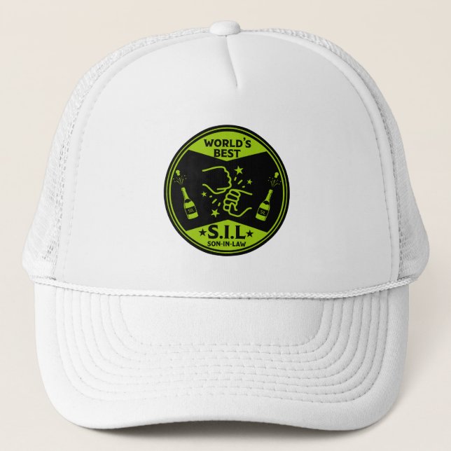 World's Best Son-In-Law Trucker Hat (Front)