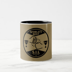 World's Best Son-In-Law Two-Tone Coffee Mug