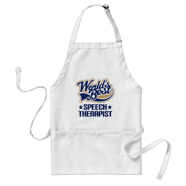 Worlds Best Speech Therapist Standard Apron (Front)