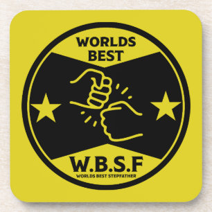 WORLDS BEST STEPFATHER COASTER