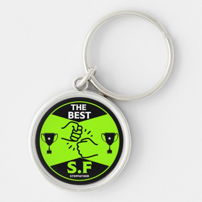 WORLDS BEST STEPFATHER KEY RING (Front)