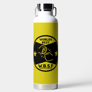 WORLDS BEST STEPFATHER WATER BOTTLE