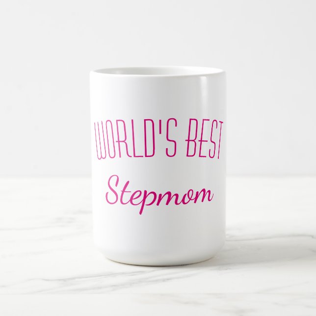 World's Best Stepmom Magic Mug (Center)
