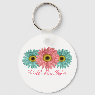 World's Best Stylist Key Ring