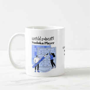 World's Best Sudoku Player Personalised  Mug