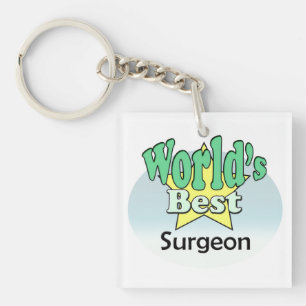 World's Best Surgeon Key Ring