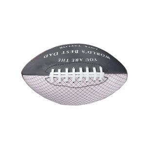 World's Best Tattersall Purple Pink Tartan Plaid Football