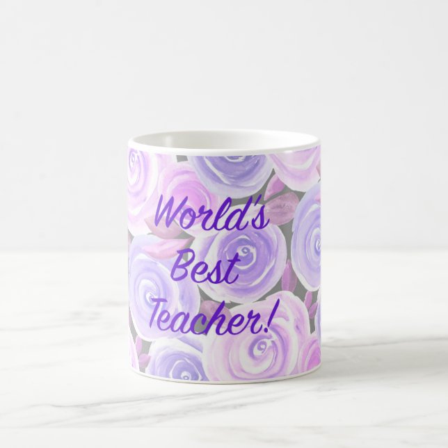 World's Best Teacher Coffee Mug (Center)