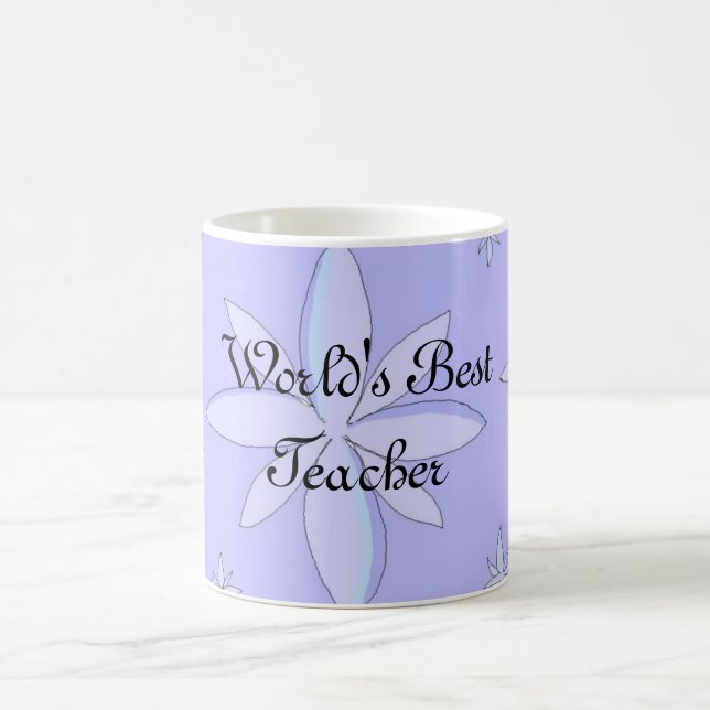 World's Best Teacher Coffee Mug (Center)
