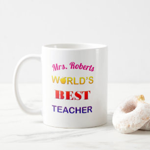 World's Best Teacher Coffee Mug Mugs
