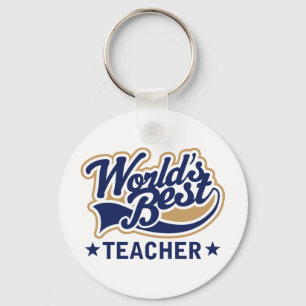 Worlds Best Teacher Key Ring
