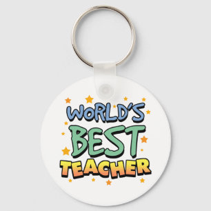 World's Best Teacher Keychain