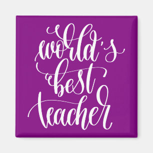 World's Best Teacher Magnet