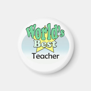 World's Best Teacher Magnet