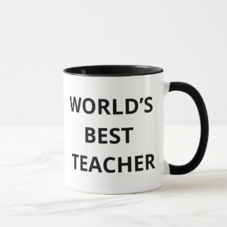WORLD'S BEST TEACHER MUG