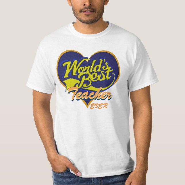 World's Best Teacher T-Shirt (Front)