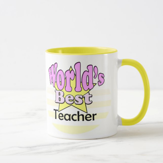 World's Best Teachter (Female) Mug (Right)