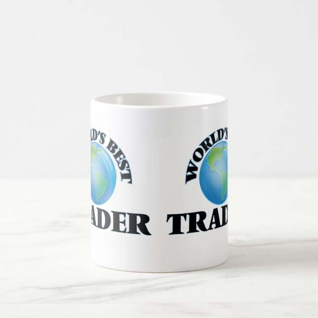 World's Best Trader Coffee Mug (Center)