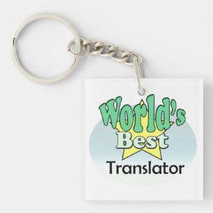World's best Translator Key Ring