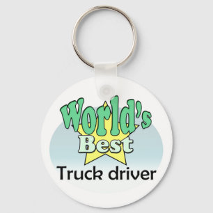 World's Best Truck Driver Key Ring