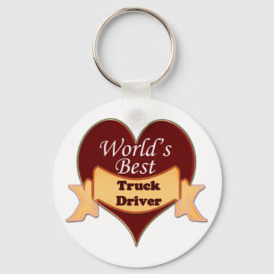 World's Best Truck Driver Key Ring