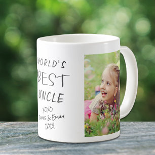 World's Best Uncle Photo Coffee Mug