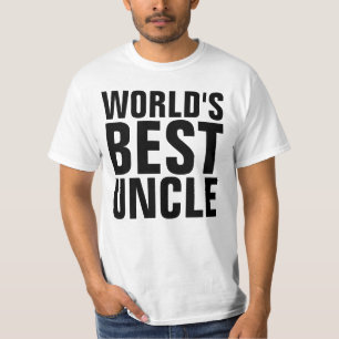 WORLD'S BEST UNCLE t-shirts Tees