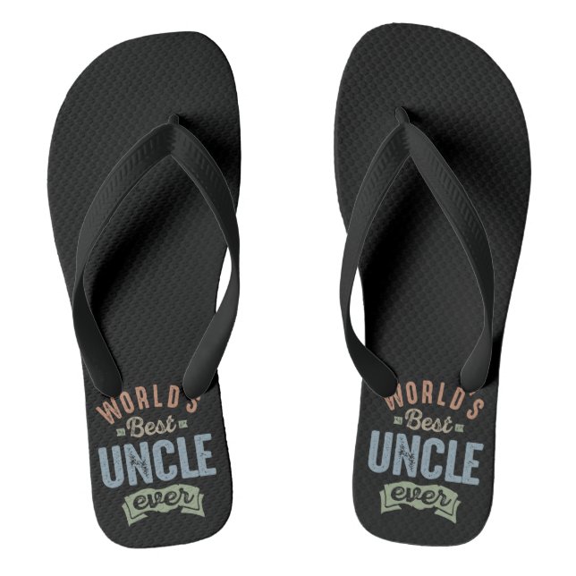 Worlds Best Uncle Thongs (Footbed)