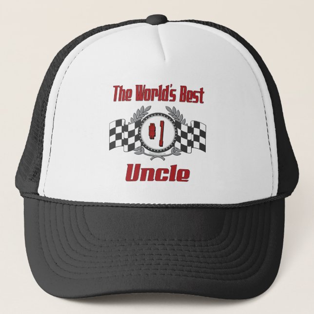 World's Best Uncle Trucker Hat (Front)