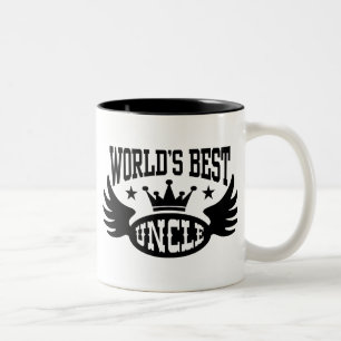 World's Best Uncle Two-Tone Coffee Mug