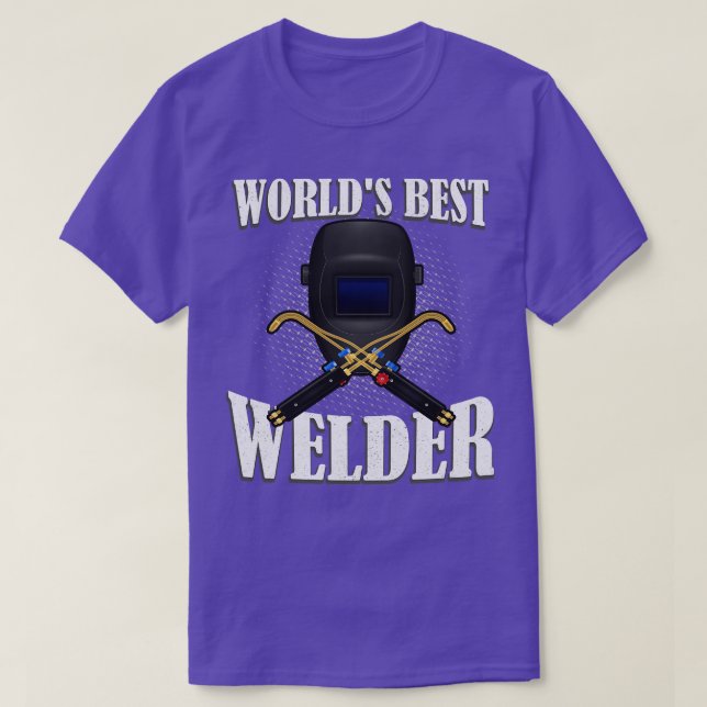 Worlds best Welder T-Shirt (Design Front)