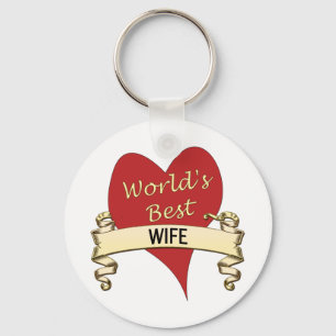 World's Best Wife Key Ring