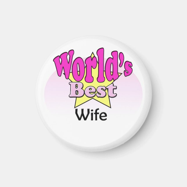 World's Best Wife Magnet (Front)