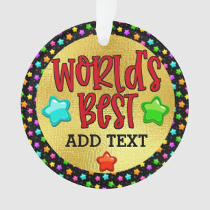 World's Best YOU Name It Ornament