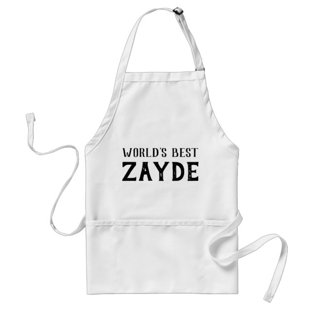 World's Best Zayde Standard Apron (Front)