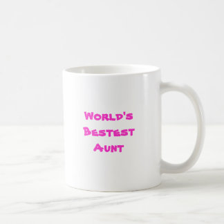 World's Bestest Aunt Coffee Mug