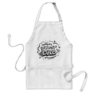 World's Bestest Dad 1 Standard Apron