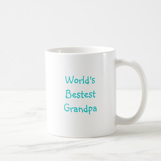 World's Bestest Grandpa Coffee Mug (Right)