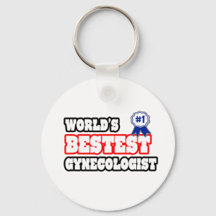 World's Bestest Gynaecologist Key Ring