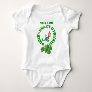 World's biggest leprechaun baby bodysuit