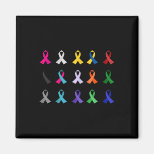 World's Cancer Awareness Cross Christian Costume R Magnet