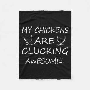 Worlds chicken mum chick mother cute funny mother' fleece blanket