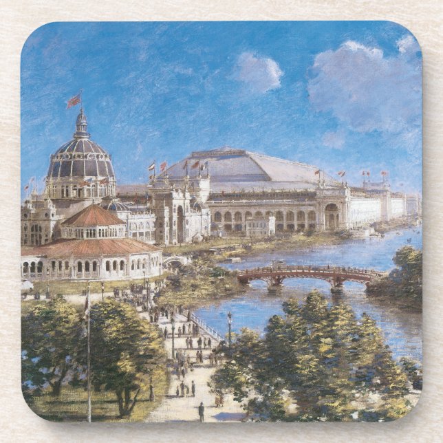 World's Colombian Exposition by Theodore Robinson Coaster (Front)