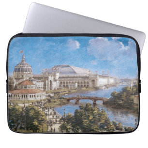 World's Colombian Exposition by Theodore Robinson Laptop Sleeve