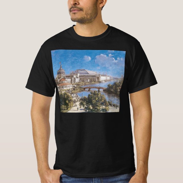 World's Colombian Exposition by Theodore Robinson T-Shirt (Front)