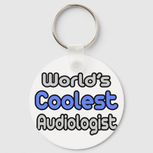 World's Coolest Audiologist Key Ring