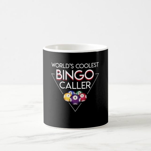 Worlds Coolest Bingo Caller Bingo Caller Coffee Mug (Center)