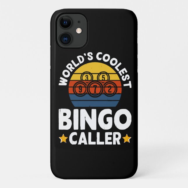 World's Coolest Bingo Caller Case-Mate iPhone Case (Back)