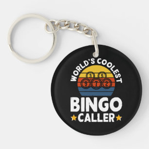 World's Coolest Bingo Caller Key Ring